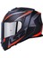 Storm 2 Racer Turuncu Kapalı Motosiklet Kaskı Gri Camlı 3