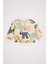 Erkek Bebek Bisiklet Yaka Hayvan Desenli Sweatshirt D9587A525SP 4