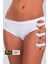 Kadın Basic Beyaz Bikini 623 3'lü Ekonomik Paket 1