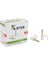 4 Numara Çelik Çivili 8 mm Kroşe (100LÜ Paket)(2x4 Antigron Kablolar Için) 1