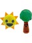 2 Parça Set 25Cm Sprunki Ritim Kutusu Oyuncak Peluş (Yurt Dışından) 1