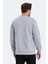 Erkek Slim Oversize Uzun Kol Sıfır Yaka SWEATSHIRT-7094 2