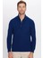 Slim Fit Dar Kesim Bisiklet Yaka Erkek Kazak 3