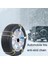 205-225MM 1 Adet Evrensel Araba Lastik Kaydırmaz Zincir Anti-Aşınma Çelik Zincir Kış Buz Kamyon Zincirleri Otomatik Suv Araba Tekerlek Çamur Yolu Güvenli (Yurt Dışından) 2