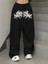 Sokak Tarzı Gothic Baskılı Unisex Baggy Eşofman 1
