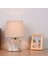 Modern Minimalist Seramik Masa Lambası Oturma Odası Yatak Odası Göz Koruması Başucu Ev Düğün Masa Lambası, A, Ab Tak (Yurt Dışından) 4