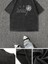 Yıkamalı Hang On To Your Dreams Baskılı Oversize Vintage T-Shirt 2