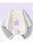 Star Uzun Kollu Beyaz T-Shirt 1