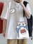 Shark & Cat Beyaz T-Shirt 3
