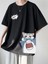 Shark & Cat Siyah T-Shirt 1