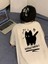 Sırt Baskılı Wow Cat Beyaz T-Shirt 1