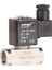 24V Dc Paslanmaz Kompresör Solenoid Valf Normalde Kapalı 1/8" (0-16 BAR) 2