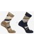 Out Alps Crew 2 Pack R+L Uzun Çorap 1