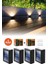 4'lü / 2 Kutu Güneş Enerjili Su Geçirmez Solar LED Lamba 1