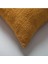 Cozy - Sheepskin Dokulu Tüylü Kırlent 50 x 50 - Sarı (Ic Yastık Dahil) 2