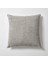 Cozy - Sheepskin Dokulu Tüylü Kırlent 50 x 50 - Açık Gri (Ic Yastık Dahil) 1