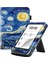 Pocketbook Verse / Verse Pro Starry Sky Için Skin-Fe Deri Kılıf (Yurt Dışından) 1
