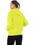 Kapüşonlu Cepli Neon Yeşili Renk Üç Iplik Sweatshirt (PCST046) 3