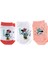 Minnie Mouse 3'lü Bilek Çorap Kız Bebek 3