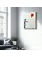 Heart Balloon in the Astronaut's Hand | Banksy Style Cam Duvar Tablosu 5