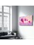 Pink Baloons Oil Painting - Cam Duvar Tablosu 4