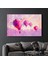 Pink Baloons Oil Painting - Cam Duvar Tablosu 5