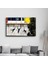 Banksy - Monkeys on the Train Bridge - Cam Duvar Tablosu 3