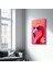 Stylish Pink Flamingo - Cam Duvar Tablosu 4
