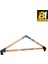 Pergola Kamelya 4 Kollu Açılı Kenar Bağlantı Aparatı Sol 5