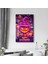 Glowing Jack-O-Lanterns | Halloween Cam Duvar Tablosu 3