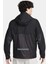Running Storm Fit Division Aerogami Jacket Erkek Su Itici Kapüşonlu Reflektörlü Yürüyüş Koşu Ceketi Siyah 2