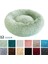Saf Beyaz Tarzı 50CM 4kg Uyku Köpek Yatağı Kabarık Yumuşak Peluş Donut Sarılma Yuvarlak Köpek Kulübesi Ultra Yumuşak Yıkanabilir Köpek Kedi Yastık Kış Sıcak Kanepe Sıcak Satış (Yurt Dışından) 2