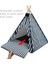 Beyaz Stil 42X45X50CM Moda Kedi Çadır Yuva Sıcak Kediler Köpek Uyku Yatak Mat Kapalı Küçük Köpekler Kediler Evi Kalın Yastık ile Kapı Plakası Ev Dekorasyon (Yurt Dışından) 3