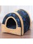 Battaniye 01 Stili S Beden Sıcak Köpek Evi Pet Yatak Baskılı Kulübesi Kanepe Mat Pet Köpek Katlanabilir Kedi Yatağı Köpek Yatağı Pet House Ürünleri Cama Perro Kedi Evi (Yurt Dışından) 3