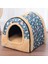Battaniye 01 Stili S Beden Sıcak Köpek Evi Pet Yatak Baskılı Kulübesi Kanepe Mat Pet Köpek Katlanabilir Kedi Yatağı Köpek Yatağı Pet House Ürünleri Cama Perro Kedi Evi (Yurt Dışından) 4