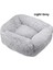 Açık Gri Tarzı Xs 45X35X20CM Kare Köpek Yatağı Uzun Peluş Düz Renk Pet Yatakları Küçük Orta Büyük Evcil Hayvanlar Için Kedi Mat Süper Yumuşak Kış Sıcak Uyku Paspasları (Yurt Dışından) 1