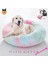 Pembe Tarzı XS-40CM Yuvarlak Peluş Pet Köpek Yatağı Süper Yumuşak Kulübesi Kabarık Kedi Evi Sıcak Sakinleştirici Yatak Yıkanabilir Pet Mat Taşınabilir Malzemeleri Köpek Yatakları Xxl (Yurt Dışından) 2