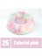 Renkli Pembe Tarzı S-50CM Tnly Uzun Peluş Kedi Yatak Ev Yavrusu Mat Kış Sıcak Uyku Kediler Yuva Yumuşak Uzun Peluş Köpek Sepeti Pet Yastık Taşınabilir Pet Yatak (Yurt Dışından) 1