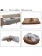 A-10 Stili 55 x 35 cm Vianna Kediler Köpekler Için Ev Yatak Uzun Peluş Kabarık Yumuşak Mat Sevimli Hafif Kare Pet Uyku Battaniyesi Ev Kedi Aksesuarı (Yurt Dışından) 3