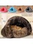 Pembe Tarzı 45X40X30CM Pet Köpek Kedi Üçgen Yatak Ev Sıcak Yumuşak Mat Yatak Mağara Sepeti Kulübesi Yıkanabilir Yuva (Yurt Dışından) 2