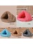 Pembe Tarzı 45X40X30CM Pet Köpek Kedi Üçgen Yatak Ev Sıcak Yumuşak Mat Yatak Mağara Sepeti Kulübesi Yıkanabilir Yuva (Yurt Dışından) 4