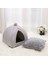 Lacivert Tarzı S 25X25X27CM Sıcak Kedi Yatağı Çıkarılabilir Evcil Kediler Evi Katlanabilir Köpek Yatakları Kaymaz Alt Yatakları Çadır Yıkanabilir Kediler Yuva Yavru Köpek Kulübesi (Yurt Dışından) 3