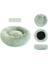 Peri Tozu Tarzı 50CM 4kg Uyku Köpek Yatağı Kabarık Yumuşak Peluş Donut Sarılma Yuvarlak Köpek Kulübesi Ultra Yumuşak Yıkanabilir Köpek Kedi Yastık Kış Sıcak Kanepe Sıcak Satış (Yurt Dışından) 3