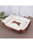 Stylee Gri Tarzı 60X45X15CM Köpek Yatağı Kanepe Paspasları Küçük Orta Büyük Köpek Için Yumuşak Köpekler Için Yıkanabilir Ev Kedi Köpek Kulübesi Için Mat Yastık Kedi Yatağı (Yurt Dışından) 4