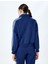 Fermuarlı Şerit Detaylı Dik Yaka Cepli Sweatshirt 4