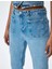 Ispanyol Paça Düğmeli Normal Bel Denim Pantolon - Flare Jeans 5