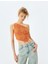 Tek Omuz Jakarlı Slim Fit Asimetrik Crop Üst 1
