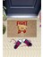 Bej Kapı Önü Paspası Fight For You Ayıcık Desen K-3321 1