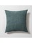 Cozy - Sheepskin Dokulu Tüylü Kırlent 50 x 50 - Petrol (Ic Yastık Dahil) 1