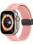 Watch Ultra 49MM Uyumlu Krd-84 Uyumlu Kordon Zore - Rose Gold 1